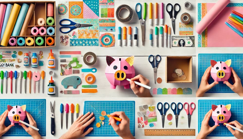 Comment fabriquer une tirelire en papier ?