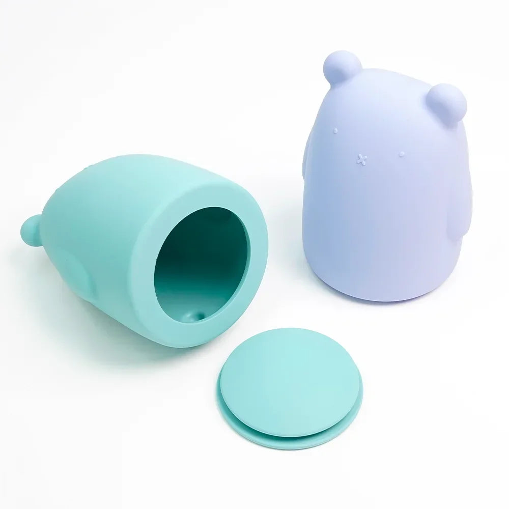 Tirelire en Silicone Bleue – BleuFlex