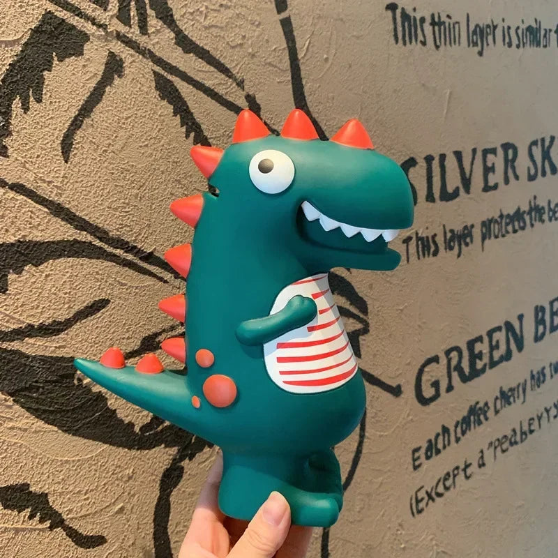 Tirelire Dinosaure Vert "Green Dino Saver"