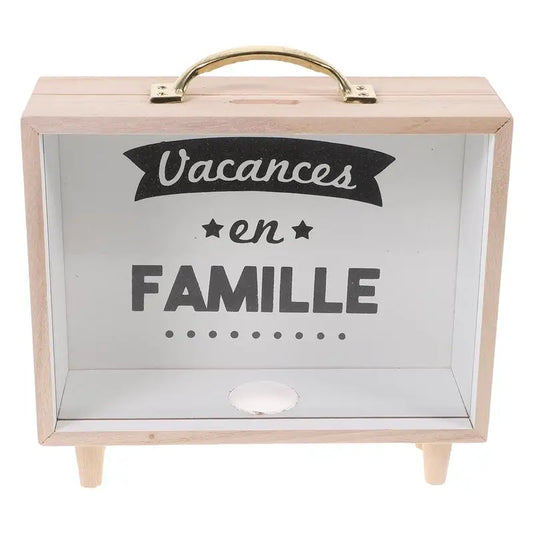 Tirelire Vacances en Famille – "FamilyTripBank"