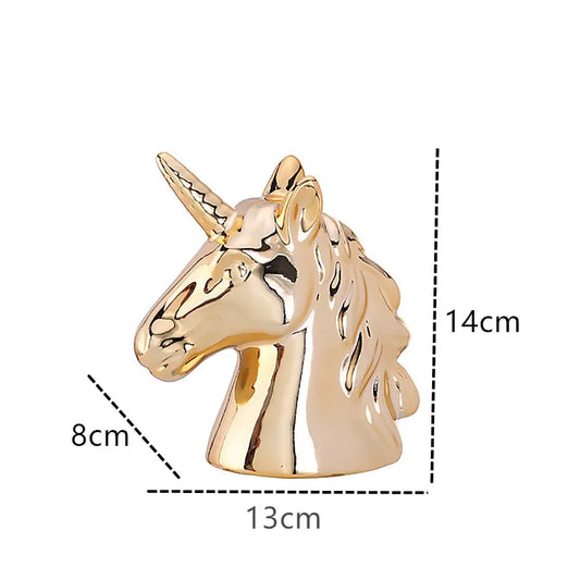 Tirelire Licorne Dorée – Licorne Prestige