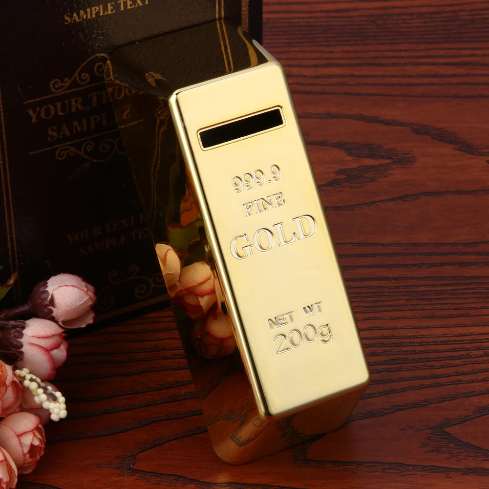 Tirelire Lingot d'Or "Gold Bar Bank"