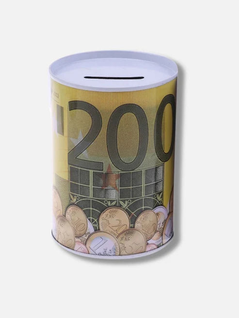 Tirelire Billet 200 Euros "Gold Euro Bank"