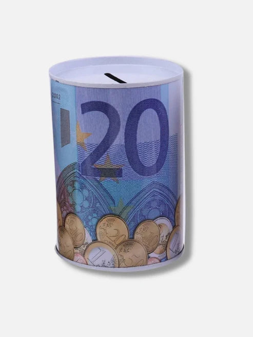 Tirelire Billet 20 Euros "Blue Euro Saver"